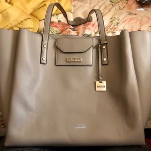Kenneth Cole Reaction Large Faux Leather Tote